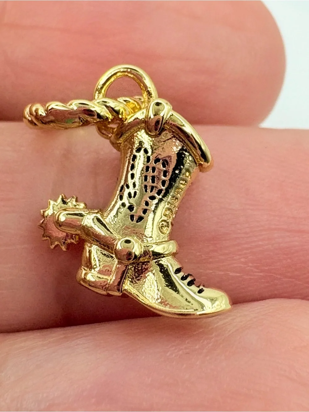 Pandora Disney Pixar Toy Story Cowboy Boot dangle charm
